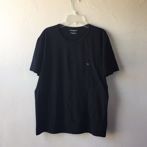 Armani black cotton t-shirt